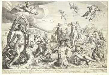 Le triomphe de Neptune et Thétis