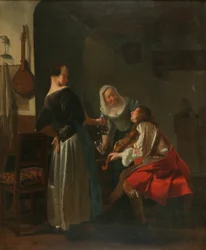 Compagnie joyeuse, c.1665