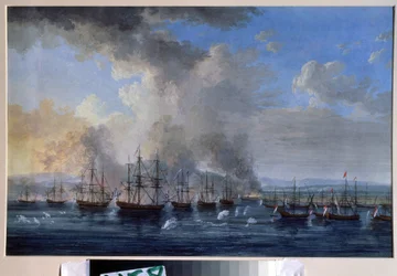 La bataille navale du château de Damiette en 1770