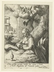 Marie Madeleine en pécheresse repentante (Huit pécheurs repentants de l
