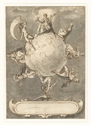Conception pour la dernière gravure de la série Omnium rerum vicissitudo est