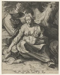 Repos pendant la fuite en Égypte