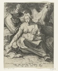 Repos pendant la fuite en Égypte