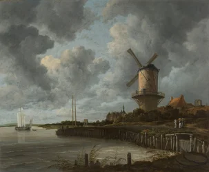 Néerlandais : Le moulin à vent de Wijk bij Duurstede