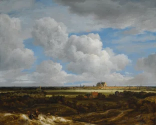 Allemand : Blick auf Haarlem Vue de Haarlem (Haerlempje)