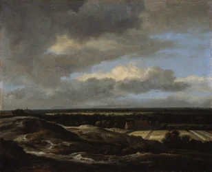 Haarlem vue des dunes au nord-ouest