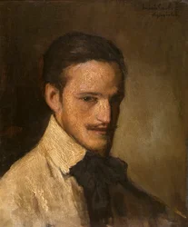 Le peintre William A. Sherwood