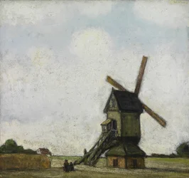 Moulin à vent dans la Campine