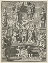 Couronnement de Guillaume III et de Marie Stuart, 1689