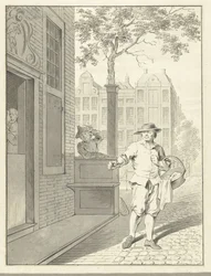 Scène de Pefroen avec la tête de mouton