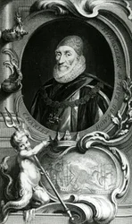Portrait de Charles Howard, Comte de Nottingham, illustration de 