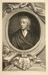 Portrait de John Locke, illustration de 