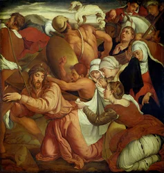 Le Christ et Véronique (huile sur toile)
