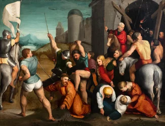 La montée au Calvaire, vers 1535-1534 (huile sur toile)