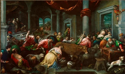 La purification du Temple ou « Christ chassant les marchands du Temple »