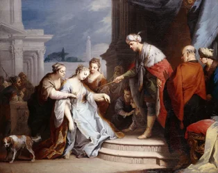 Esther devant Assuérus