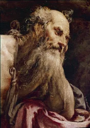 Saint Jérôme en méditation