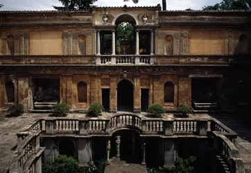 Vue de la villa Giulia