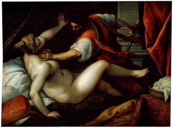 Tarquinius et Lucrèce, 16ème ou début 17ème siècle