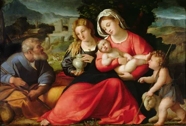 La Sainte Famille, vers 1508-12
