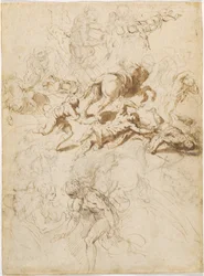 La conversion de Saint Paul ; Adam et Ève