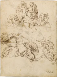 Le Martyre de Saint Barthélemy ; La Conversion de Saint Paul