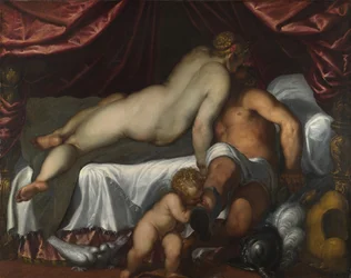 Mars et Vénus, vers 1590