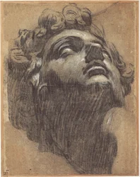 Tête de Giuliano de Médicis 1479-1516, années 1540