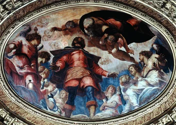 San Rocco en gloire, 1564