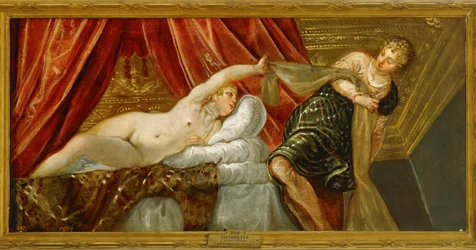La chasteté de Joseph - Joseph et la femme de Potiphar ... (peinture sur toile)