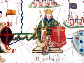 (détail) du roi de Pologne d
