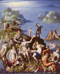 Pêche au corail, c.1590