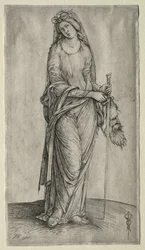 Judith tenant la tête d
