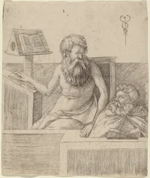 Deux philosophes, vers 1509