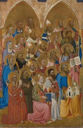 Saints adorants du retable de San Pier Maggiore, 1371