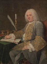 Portrait de Jean-Gabriel du Theil à la signature du traité de Vienne