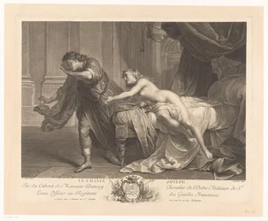 Joseph résiste à la tentation de la femme de Potiphar