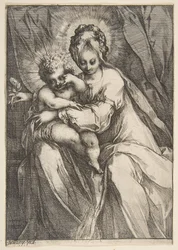Madone à la rose, 1595-1616
