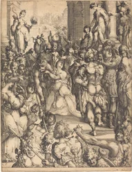 Le martyre de Sainte Lucie