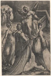 Les trois Marie au tombeau