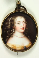 Une dame appelée Mary Killigrew, Madame Zuylestein (émail)