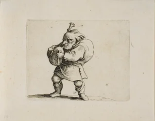 Joueur de Cornemuse, des Varie Figure Gobbi