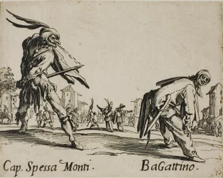 Capitan Spessa Monti - Begattino, planche 10 de Balli di Sfessania