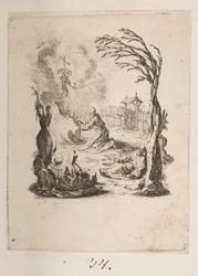 Christ au Jardin des Oliviers, no. 3 de 11 de La Petite Passion