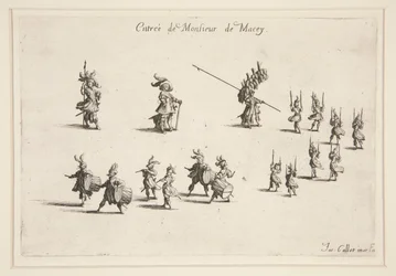 Combat à la Barrière, Entrée de M. de Macey