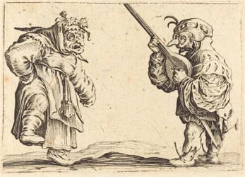 Danseurs avec luth