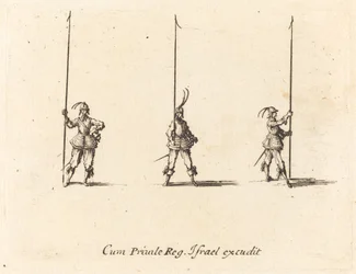 Exercice avec piques levées