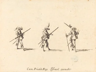 Exercice avec le mousquet
