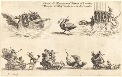 Entrée de Monseigneur Henry de Lorraine, Marquis de Moy, sous le nom de Pirandre