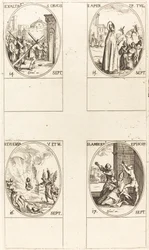 Exaltation de la Sainte Croix; Saint Aper; Sainte Euphemia; Saint Lambert